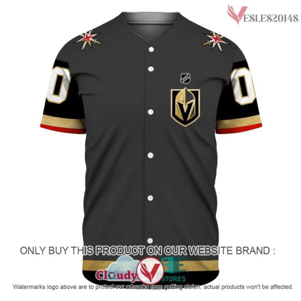 Personalized NHL Vegas Golden Knights Baseball Jersey Shirt – Vesles2014s 2