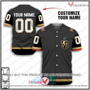Personalized NHL Vegas Golden Knights Baseball Jersey Shirt – Vesles2014s