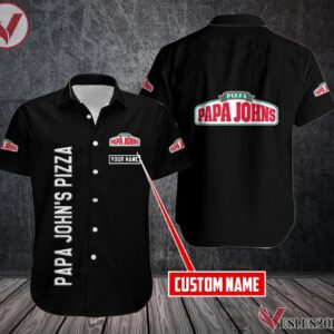 Personalized Papa John's Pizza Uniform Custom Clothes Style 1, Unique Gifts For Employee - Vesles2014s