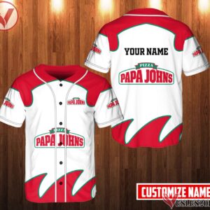 Personalized Papa John's Pizza Uniform Custom Clothes Style 2, Unique Gifts For Employee - Vesles2014s 1