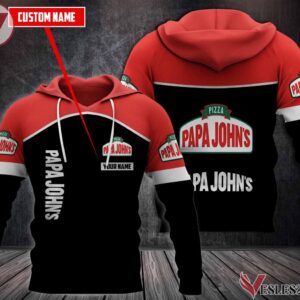 Personalized Papa John's Pizza Uniform Custom Clothes Style 3, Unique Gifts For Employee - Vesles2014s 1