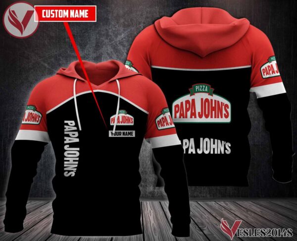 Personalized Papa John's Pizza Uniform Custom Clothes Style 3, Unique Gifts For Employee - Vesles2014s 1