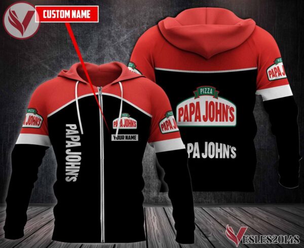 Personalized Papa John's Pizza Uniform Custom Clothes Style 3, Unique Gifts For Employee - Vesles2014s 2
