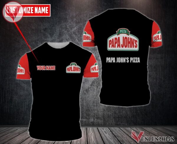 Personalized Papa John's Pizza Uniform Custom Clothes Style 5, Unique Gifts For Employee - Vesles2014s 3