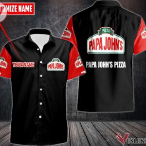 Personalized Papa John's Pizza Uniform Custom Clothes Style 5, Unique Gifts For Employee - Vesles2014s 4