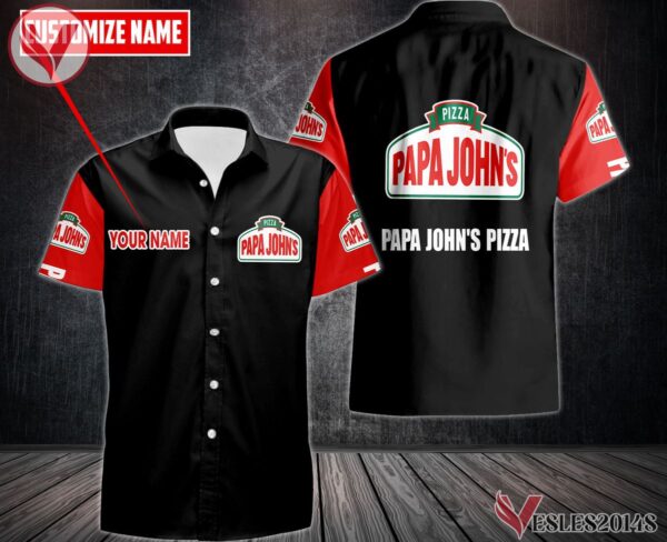 Personalized Papa John's Pizza Uniform Custom Clothes Style 5, Unique Gifts For Employee - Vesles2014s 4