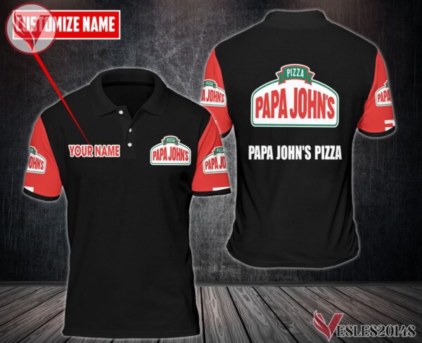 Personalized Papa John's Pizza Uniform Custom Clothes Style 5, Unique Gifts For Employee - Vesles2014s 5