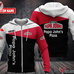 Personalized Papa John's Pizza Uniform Custom Clothes, Unique Gifts For Employee - Vesles2014s 1