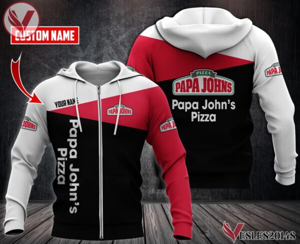 Personalized Papa John's Pizza Uniform Custom Clothes, Unique Gifts For Employee - Vesles2014s 1