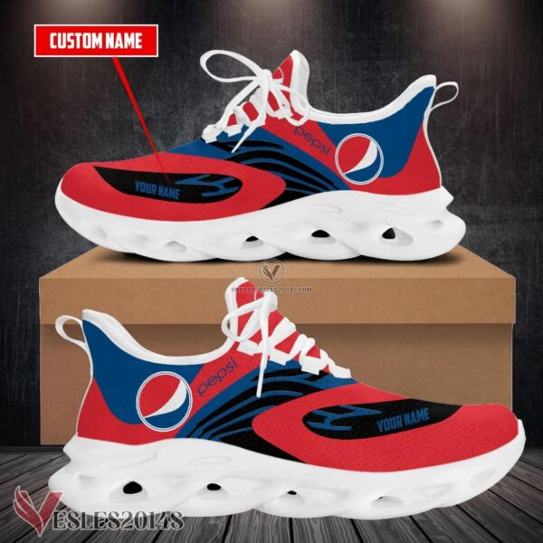Personalized Pepsi Logo Custom Shoes, Best Running Shoes For Fans - Vesles2014S 1