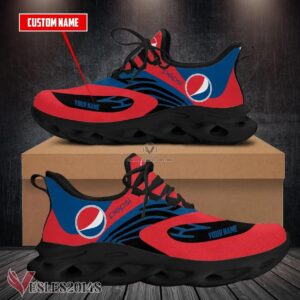 Personalized Pepsi Logo Custom Shoes, Best Running Shoes For Fans - Vesles2014S