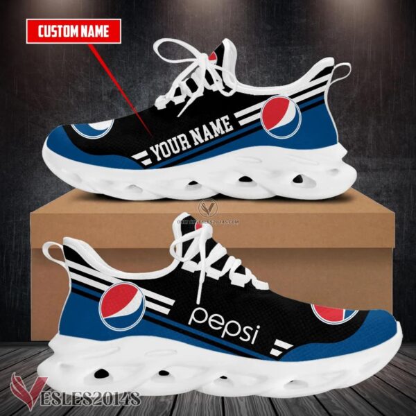Personalized Pepsi Logo Custom Shoes Style 1, Best Running Shoes For Fans - Vesles2014S 1