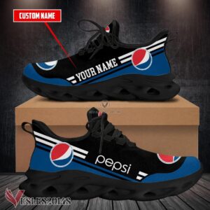 Personalized Pepsi Logo Custom Shoes Style 1, Best Running Shoes For Fans - Vesles2014S