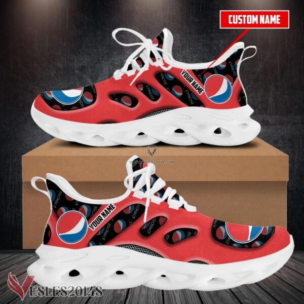 Personalized Pepsi Logo Custom Shoes Style 2, Best Running Shoes For Fans - Vesles2014S 1