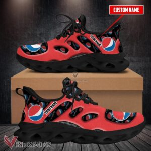 Personalized Pepsi Logo Custom Shoes Style 2, Best Running Shoes For Fans - Vesles2014S