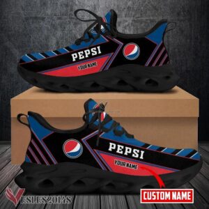 Personalized Pepsi Logo Custom Shoes Style 3, Best Running Shoes For Fans - Vesles2014S 1