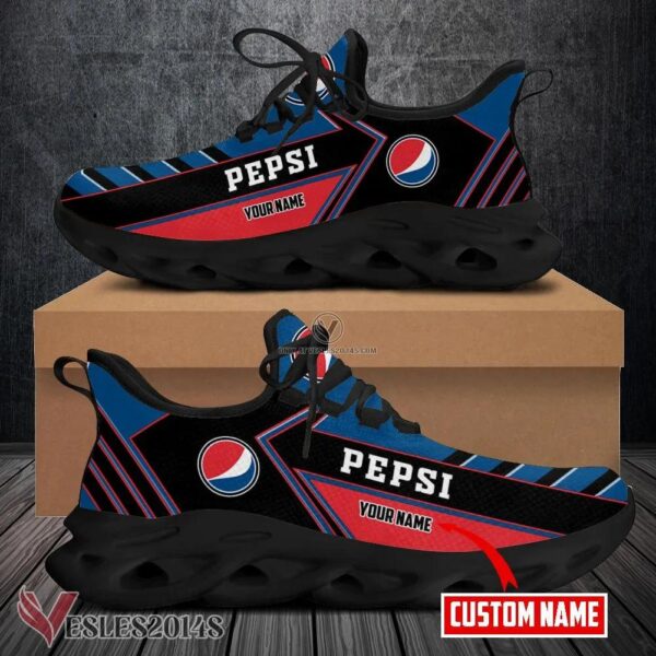Personalized Pepsi Logo Custom Shoes Style 3, Best Running Shoes For Fans - Vesles2014S 1