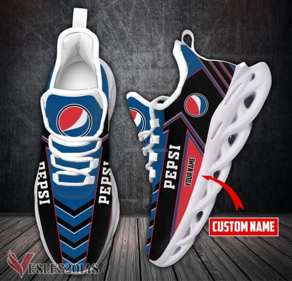 Personalized Pepsi Logo Custom Shoes Style 3, Best Running Shoes For Fans - Vesles2014S 2