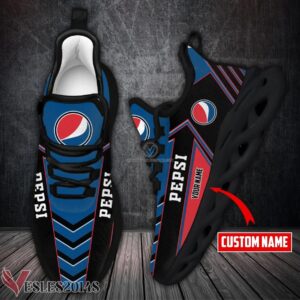 Personalized Pepsi Logo Custom Shoes Style 3, Best Running Shoes For Fans - Vesles2014S