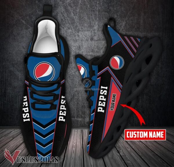 Personalized Pepsi Logo Custom Shoes Style 3, Best Running Shoes For Fans - Vesles2014S