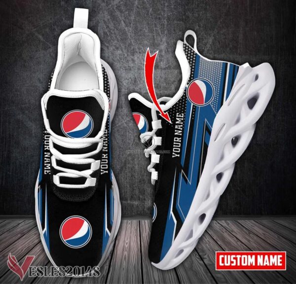 Personalized Pepsi Logo Custom Shoes Style 4, Best Running Shoes For Fans - Vesles2014S 1
