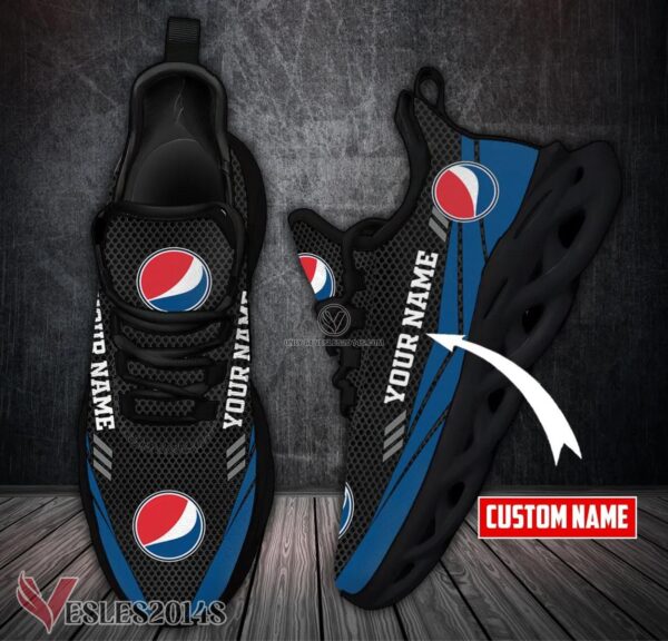 Personalized Pepsi Logo Custom Shoes Style 5, Best Running Shoes For Fans - Vesles2014S