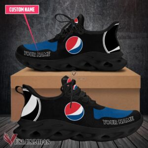 Personalized Pepsi Logo Custom Shoes Style 6, Best Running Shoes For Fans - Vesles2014S