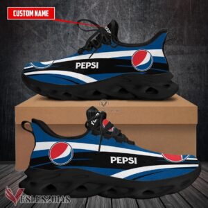 Personalized Pepsi Logo Custom Shoes Style 7, Best Running Shoes For Fans - Vesles2014S