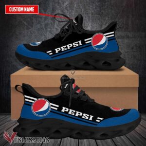Personalized Pepsi Logo Custom Shoes Style 8, Best Running Shoes For Fans - Vesles2014S
