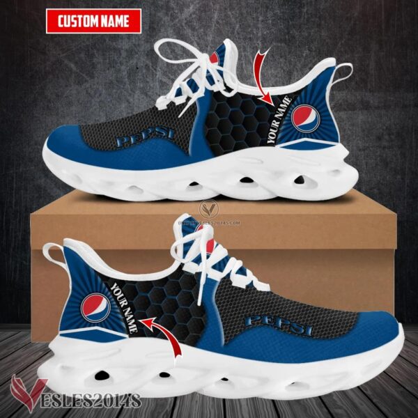 Personalized Pepsi Logo Custom Shoes Style 9, Best Running Shoes For Fans - Vesles2014S 1