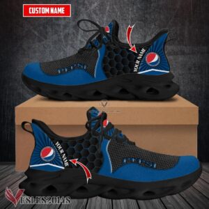 Personalized Pepsi Logo Custom Shoes Style 9, Best Running Shoes For Fans - Vesles2014S