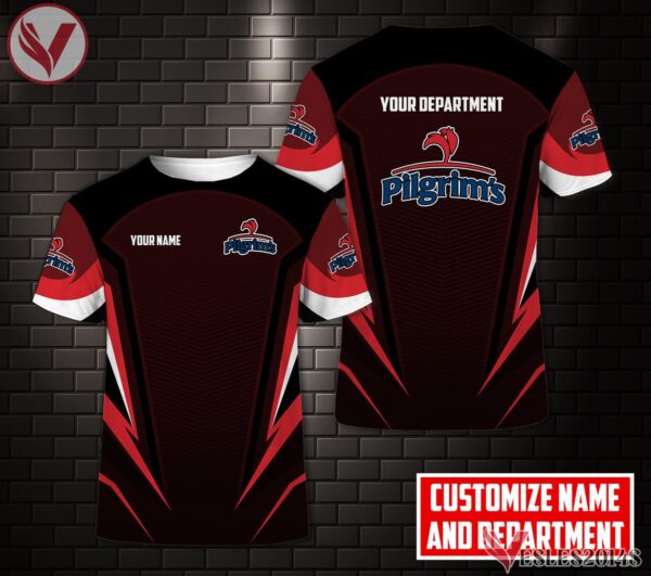 Personalized Pilgrim's Pride Uniform Custom Clothes Style 1, Unique Gifts For Employee - Vesles2014s 2