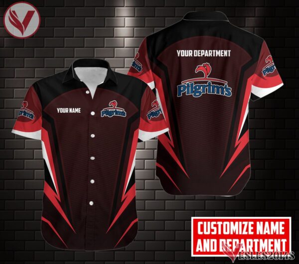 Personalized Pilgrim's Pride Uniform Custom Clothes Style 1, Unique Gifts For Employee - Vesles2014s