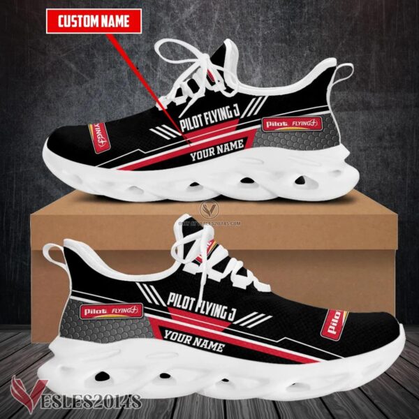 Personalized Pilot Flying J Logo Custom Shoes, Best Running Shoes For Fans - Vesles2014S 1