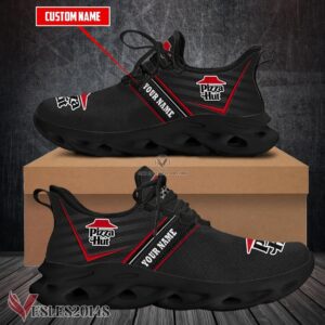 Personalized Pizza Hut Logo Custom Shoes Style 1, Best Running Shoes For Fans - Vesles2014S