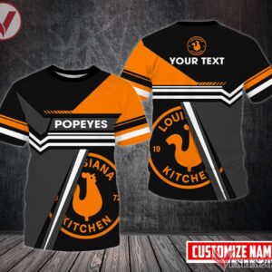 Personalized Popeyes Uniform Custom Clothes Style 1, Unique Gifts For Employee - Vesles2014s 1