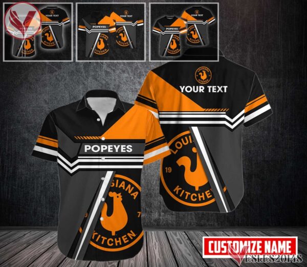 Personalized Popeyes Uniform Custom Clothes Style 1, Unique Gifts For Employee - Vesles2014s 2