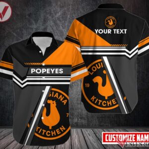 Personalized Popeyes Uniform Custom Clothes Style 1, Unique Gifts For Employee - Vesles2014s