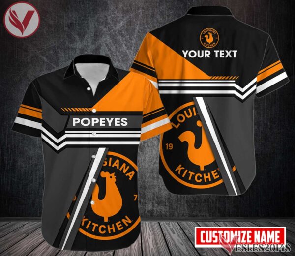 Personalized Popeyes Uniform Custom Clothes Style 1, Unique Gifts For Employee - Vesles2014s