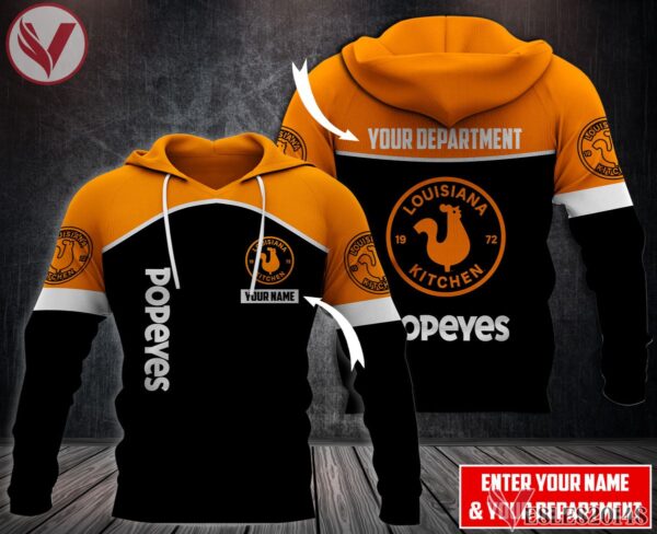 Personalized Popeyes Uniform Custom Clothes Style 4, Unique Gifts For Employee - Vesles2014s 1