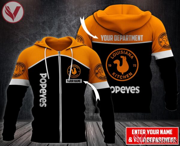 Personalized Popeyes Uniform Custom Clothes Style 4, Unique Gifts For Employee - Vesles2014s 2