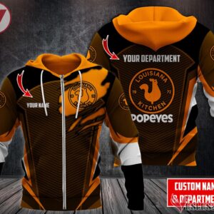 Personalized Popeyes Uniform Custom Clothes Style 5, Unique Gifts For Employee - Vesles2014s 1