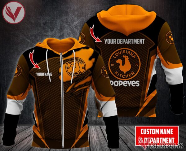 Personalized Popeyes Uniform Custom Clothes Style 5, Unique Gifts For Employee - Vesles2014s 1