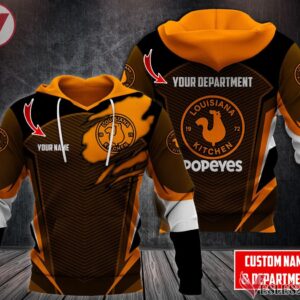 Personalized Popeyes Uniform Custom Clothes Style 5, Unique Gifts For Employee - Vesles2014s