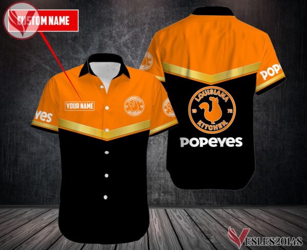 Personalized Popeyes Uniform Custom Clothes Style 8, Unique Gifts For Employee - Vesles2014s 1