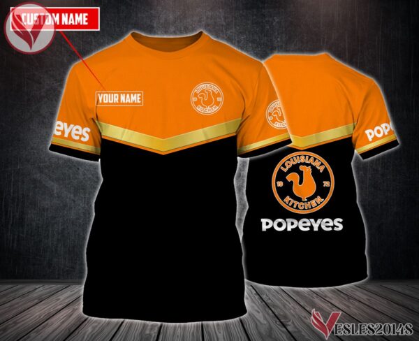 Personalized Popeyes Uniform Custom Clothes Style 8, Unique Gifts For Employee - Vesles2014s 3