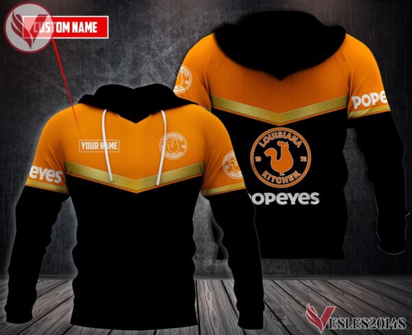 Personalized Popeyes Uniform Custom Clothes Style 8, Unique Gifts For Employee - Vesles2014s