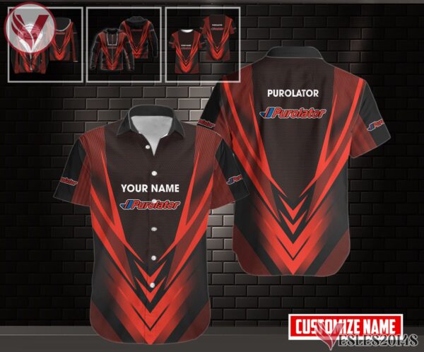 Personalized Purolator Uniform Custom Clothes, Unique Gifts For Employee - Vesles2014s