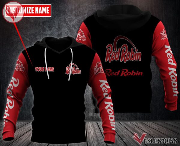 Personalized Red Robin Uniform Custom Clothes Style 2, Unique Gifts For Employee - Vesles2014s 1