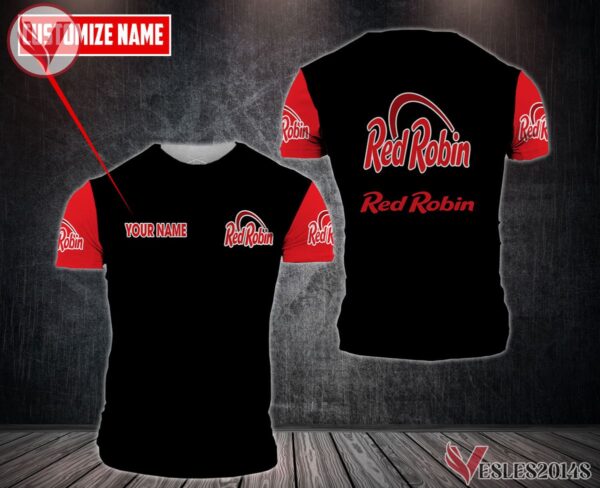 Personalized Red Robin Uniform Custom Clothes Style 2, Unique Gifts For Employee - Vesles2014s 3